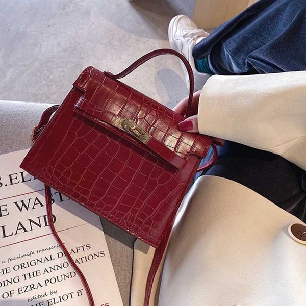 

vintage stone pattern flap luxury hand bags women