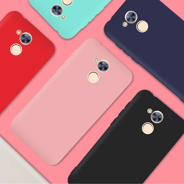 

for huawei honor 6a 6c pro silicone soft tpu cover case for huawei honor 6a 6c pro matte candy solid colors cover back case