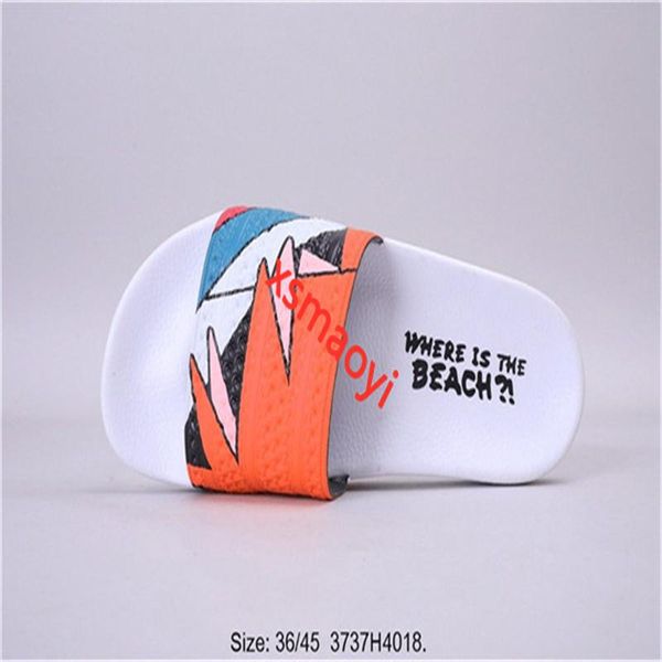 

hococal personality graffiti slippers designer rubber sandals men' slippers gear bottom women striped beach sandals, Black;grey