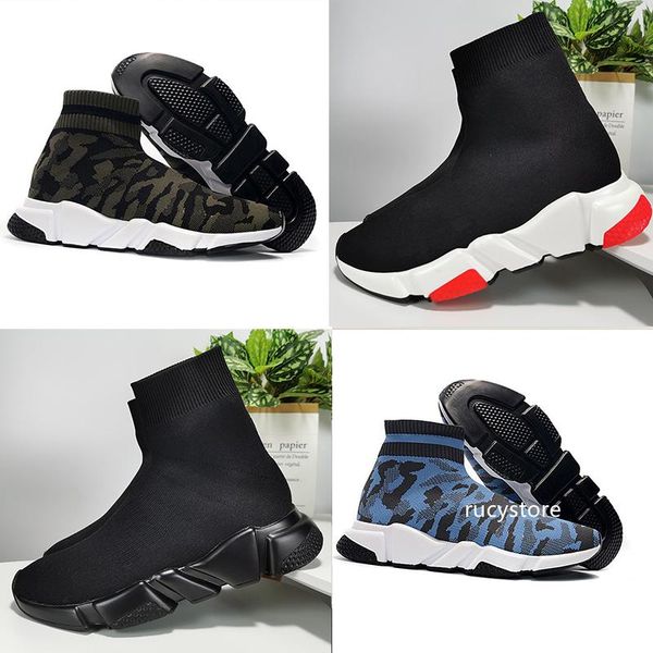 

2019 luxury paris sock shoes speed trainers black white casual shoes for men women oero women boots sneakers designer shoes 36-47