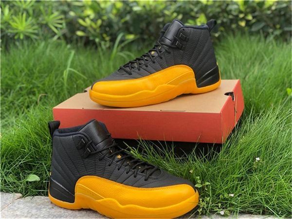 

2020 air ађенине 12 pe university gold black mens basketball обђв 130690-070 gold black 12s real carbon fiber идђие ап