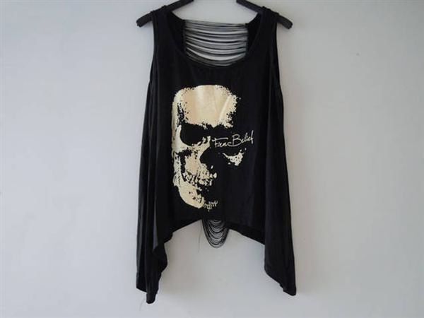 

womens tank blusa regata ladys bustier brandy melville hollow out skull printed camis lace vest for woman f390, White