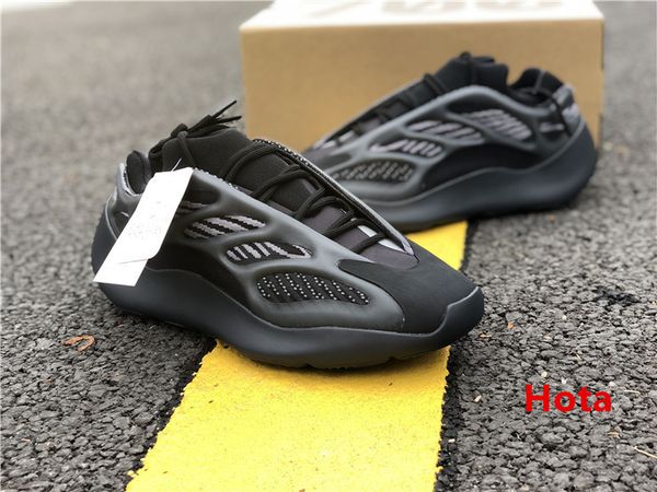 

v3 authentic 700 originals black azael black white 3m reflective kanye west men women running shoes sports sneakers ef with
