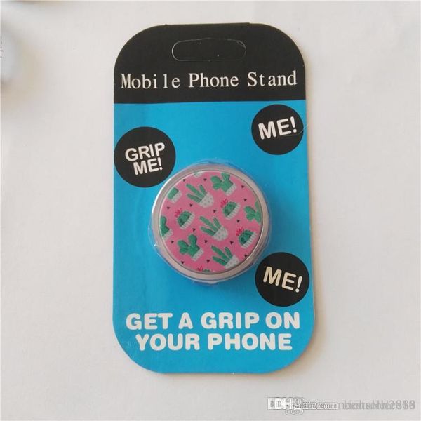 

universal cell phone holder plastic air stand 360 degree finger holder flexible for iphone samsung phones with retail box
