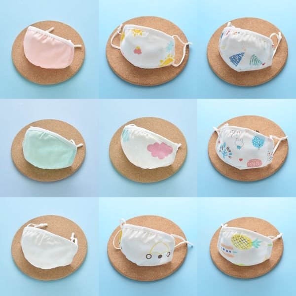 

in stock 2020 new spring designer printed luxury face mask party cosplay reusable dust windproof cotton masks tree #324 #304, Black