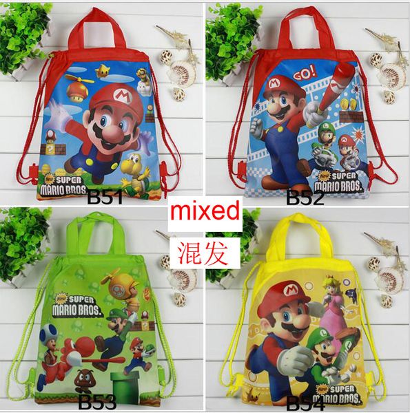 mochilas escolares de mario bros