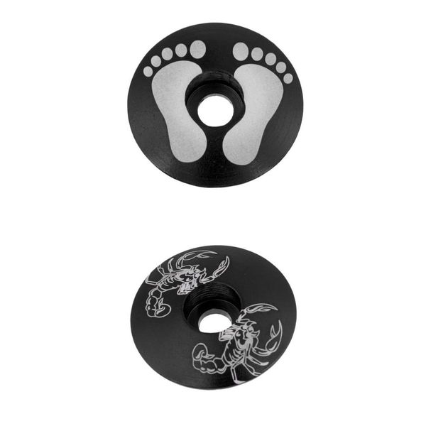 

2x universal mtb mountain bike bicycle stem headset cap cover parts