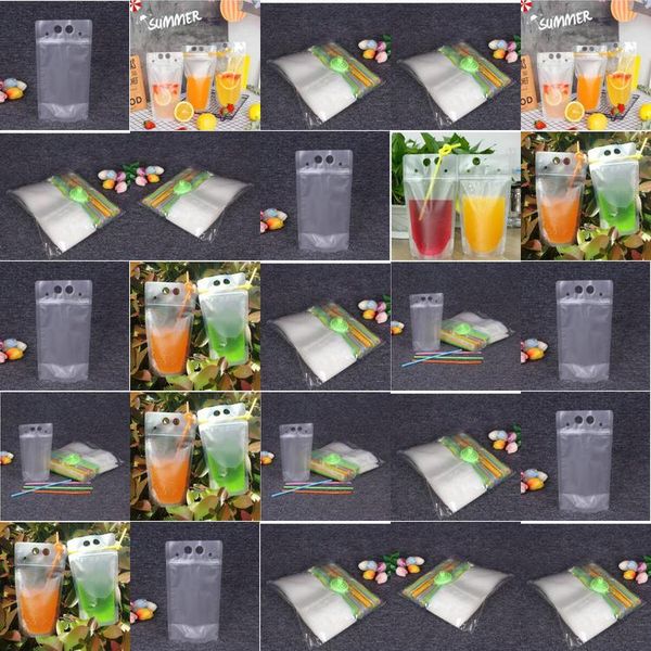 

creativity self sealed plastic beverage bags diy drink container drinking fruit juice storage bag disposable party supplies trustbde bvo