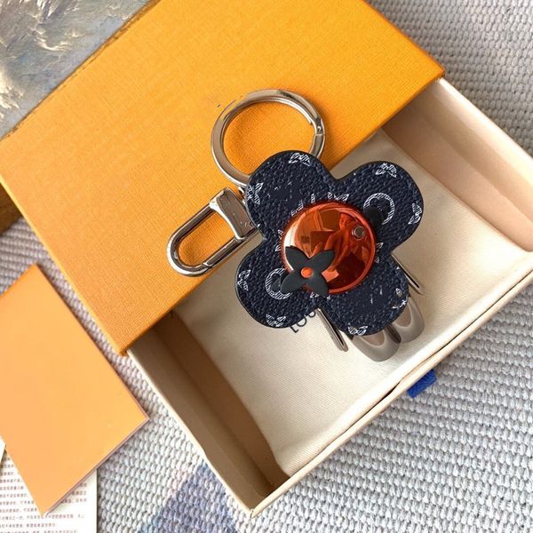 

qualtiy luxury keychain key chain key ring holder brand keychains porte clef gift men women souvenirs car bag keychains with box, Silver