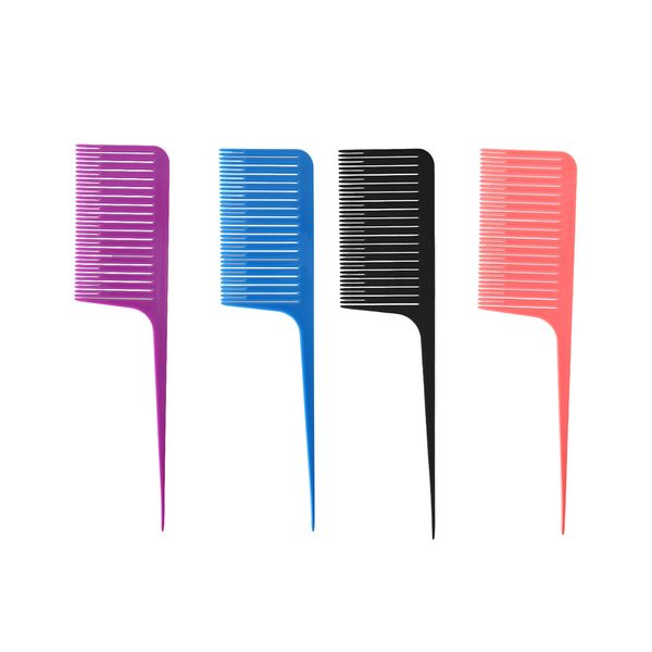 

professional weaving highlighting foiling hair coloring comb 4pcs, Silver