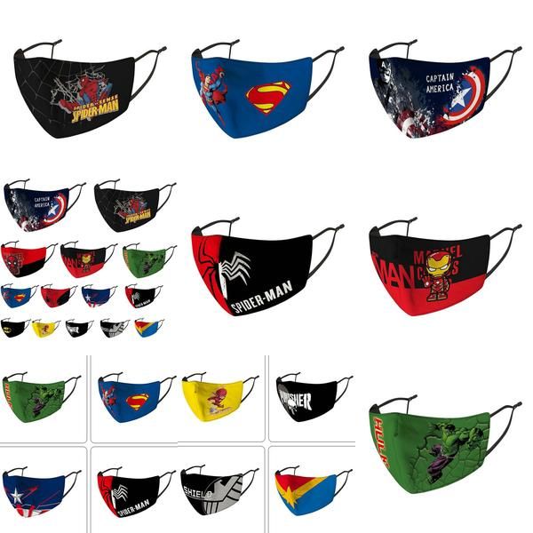 

мотоцикл маска банданы дизайнер face mask дети маска riding холодной защиты новый человек-паук бэтмен superhero ребенка капитан щит fxfri