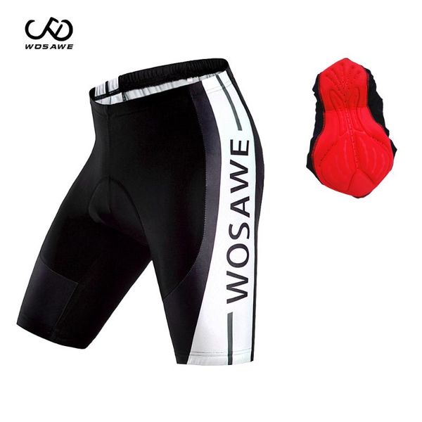

wosawe summer cycling shorts men shockproof loose short road bike downhill shorts bicycle riding with paddeds
