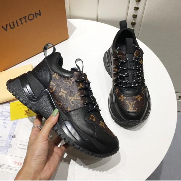 

128 new designer luxury women's casual fashion shoes, women's outdoor casual shoes, high-quality materials, with original box, Black
