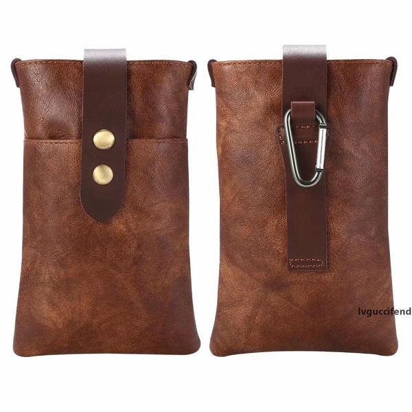 

6.4inch 5.5inch universal vertical hip leather clip case for iphone 11 pro max xr xs x 8 7 6 se/galaxy s20 s10 note10 phone protective pouch