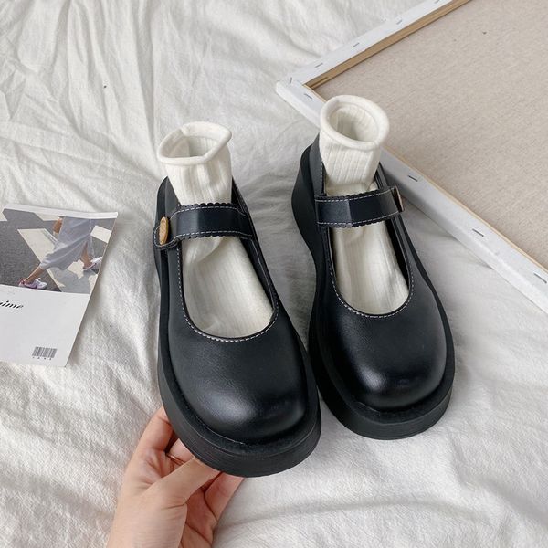 

четкие каблуки beige сандалии клин med мелкий рот женский обуви all-match комфорт обувь для женщин mary jane женский, Black