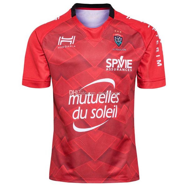 

hungaria rc toulonnais 2019-2020 super rugby jersey shirt maillot camiseta maglia s-5xl trikot camisas kit, Black;gray