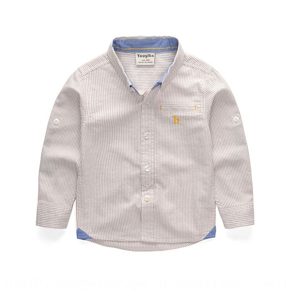 

boys' long-sleeved baby pure cotton section new korean version of the fashionable shirt shirt, White;black