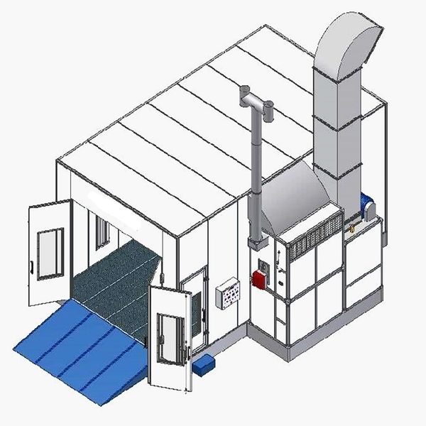 

car paint spray booth with good overseas market