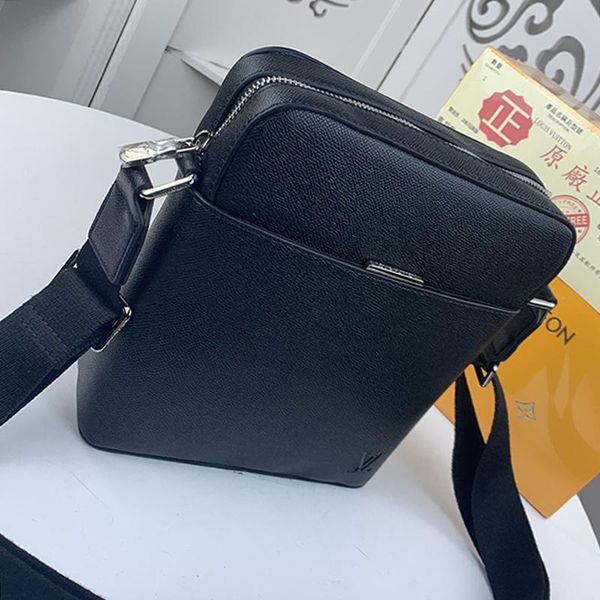 

classic designer mens bag zipper shoulder messenger bags new arrival crossbody bag men leather shoulder bags bolso bandolera