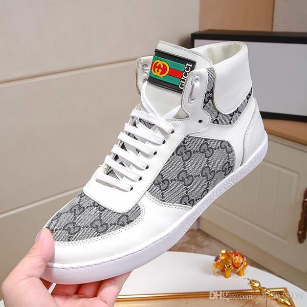 

new men sneakers shoes comfort platform leather lace -up leather mens shoes with original box luxury fashion sneakers g9606 sale mens shoes