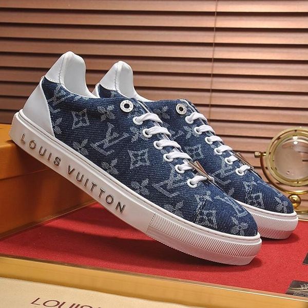 

new 2020 men shoes fashion sneakers leather big size casual shoes with original box chaussures pour hommes fashion footwears fast delivery