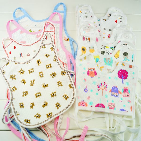 

vest type baby waterproof bib saliva towel mask mask type baby bib air cotton saliva towel