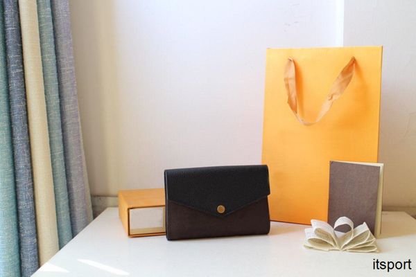 

fashion brand luxury wallet monogram canvas pallas wallet calfskin leather light small wallet ing