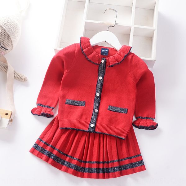 

zmczi children's cardigan autumn new girls' two-piece fashionable girls' children's cardigan set autumn new girls, Blue