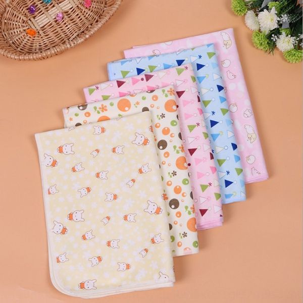 

velvet baby washable three-layer double-sided urine pad breathable waterproof super-soft urine pad large size