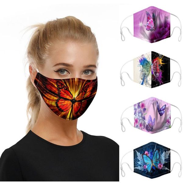 

5pc reusable mouth for dust protection earloop outdoor dustproof face sports washable earloop for washable hiking scarves, Black