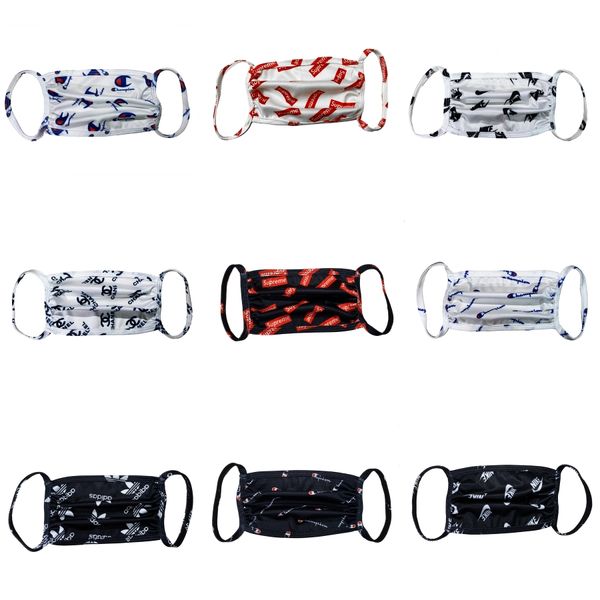 

fashion protective face masks black dust cotton cloth mouth masks washable reusable masks#290, Blue;pink