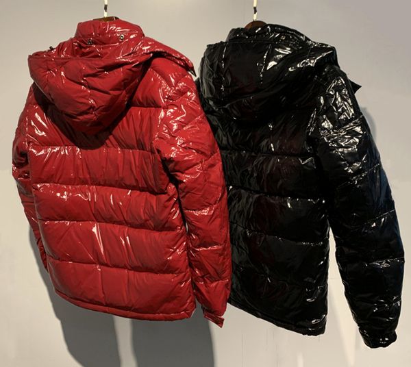 

мужской пуховик мужской зимняя куртка пальто лучшие качества новых женщин зимы вскользь открытый теплый перо человек outwear сгущает высокий, Black