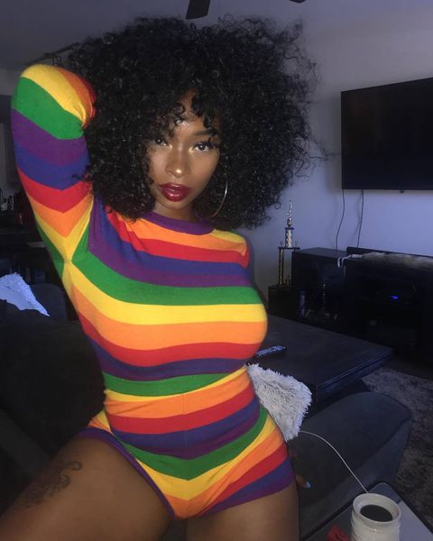 

women crew neck long sleeve rainbow stripe print bodycon short pants shorts jumpsuits rompers party club, Black;white