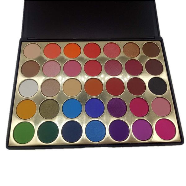 

35 color eye shadow professional eye shadow multi colored pearlescent make-up combination eyeshadow palette wholesale Quick makeup