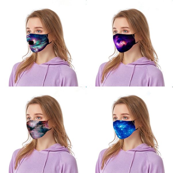 

womens scarves fa mask floral printed ciffon double layer sunsade mout masks multi function neckercief for outdoor cy #7#582