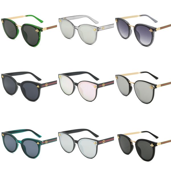 

vintage kids sunglasses child sun glasses round flower baby children uv400 sport sunglasses girls boys#876, White;black