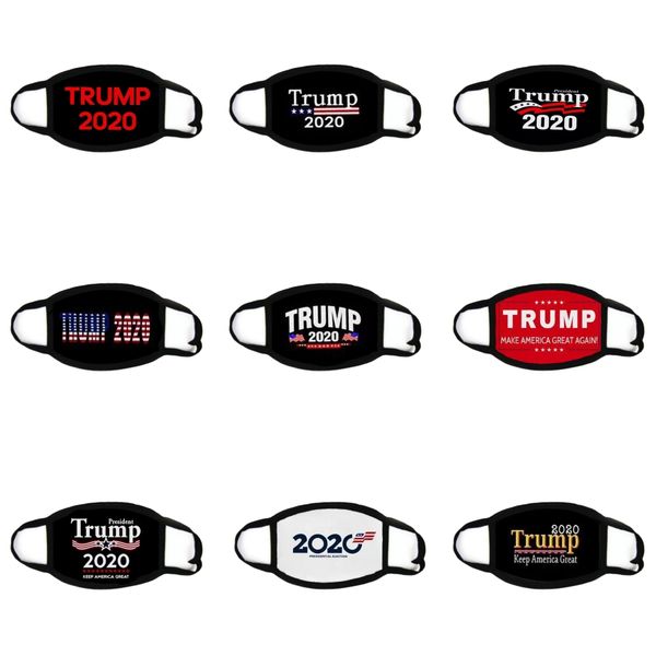

trump face masks anti-dust cotton woman men fashion winter warm black united states flag mask#280