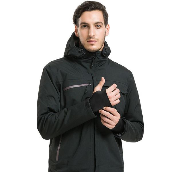 

открытые мужчины бурелом и теплая вода горы одежда про ремонтного колпачок утолщение тела походов штурмовой куртку, Blue;black