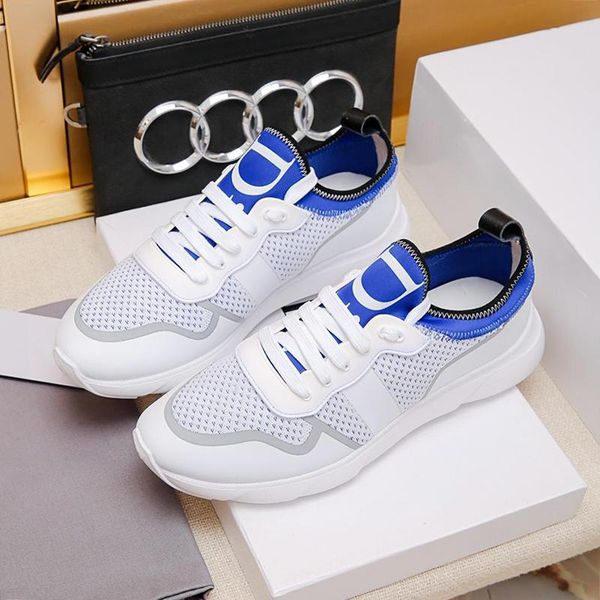 

mens shoes lace -up low fashion luxury casual comfortable outdoor walking fashion men shoes b21 neo sneaker technical knit fast delivery, Black