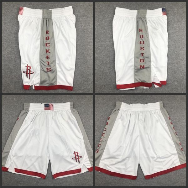 

houston rockets men white 2019 city nba edition basketball shorts
