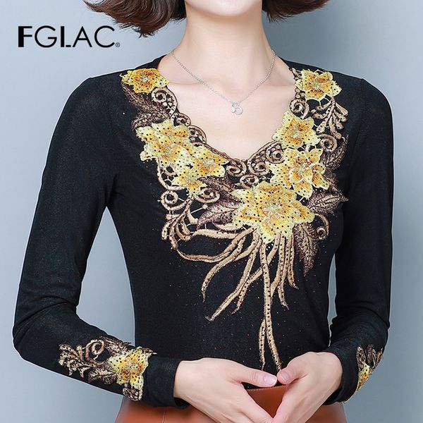 

4xl blusas mujer de moda 2020 summer short sleeve women blouse shirt embroidery plus size womens and blouses, White