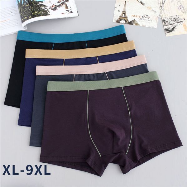 

new men boxer underwear shorts mens underpants young soft comfortable cotton men panties men's underwear will and sandy by dhl, Black;white