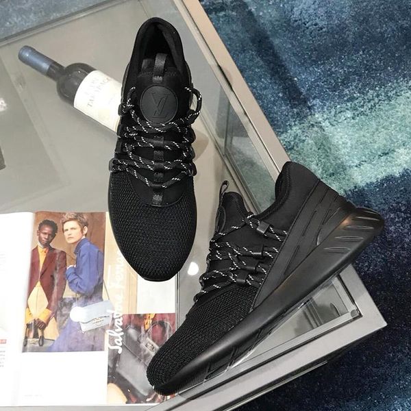

lightweight fastlane sneaker mens shoes popular high lace -up footwears low luxury sports autumn and winter shoes with origin box