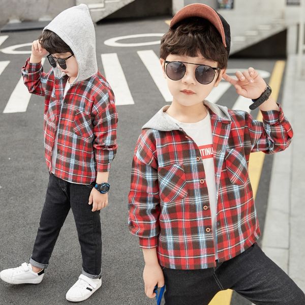 

250di 2020 new casual men's tong chen shan tong chen shan jacket children's shirt clothes medium and large children's hooded, White;black