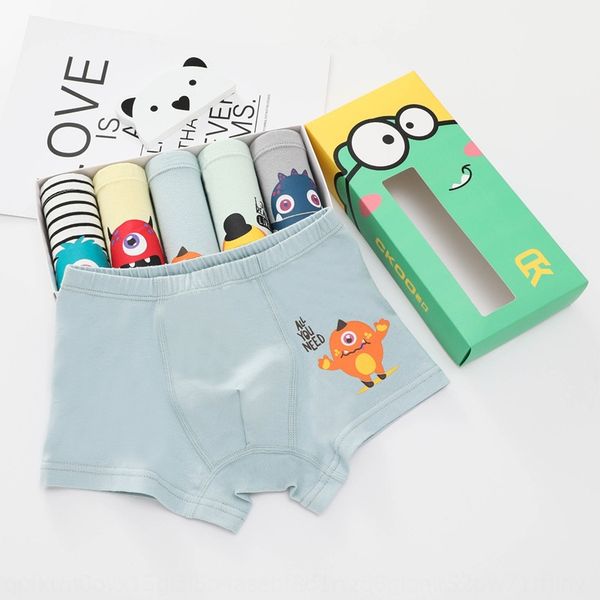 

mq8n5 children's underwear class a pure cotton breathable cartoon boys' primary school boys' babies underwear shorts and shor, Camo