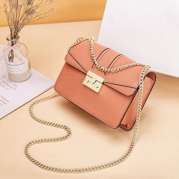 

shoulder new chain women's shoulder small square bagwomen's bag korean fashion small square bag pinduoduo