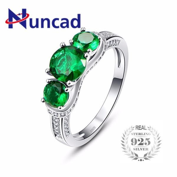 

sterling silver wedding rings female jewelery with green stones women accessories jewelry ring bague femme anel lovers' gift