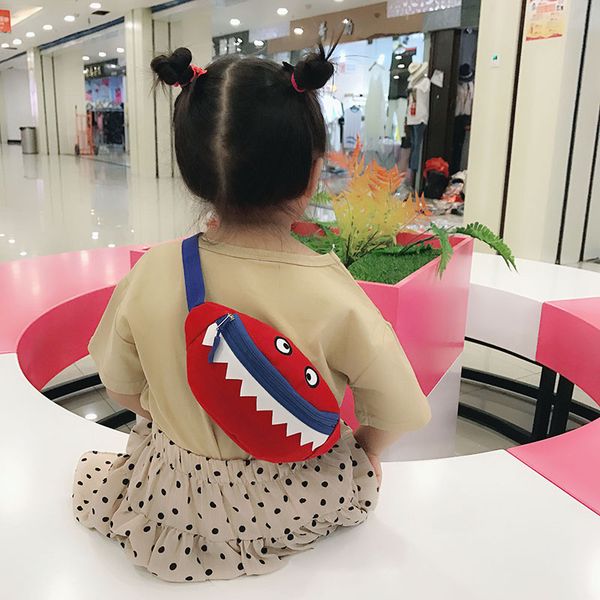 

children's cartoon waist bag cute kids belt bag girl shoulder crossbody chest child fashion fanny pack banana hip purse