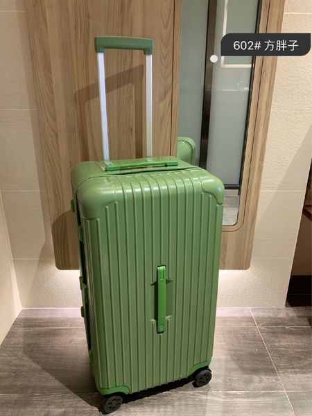 

suitcases pc anti-wear material tsa customs lock thickened aluminum alloy suitcase angle large capacity suitcases aviation boxe