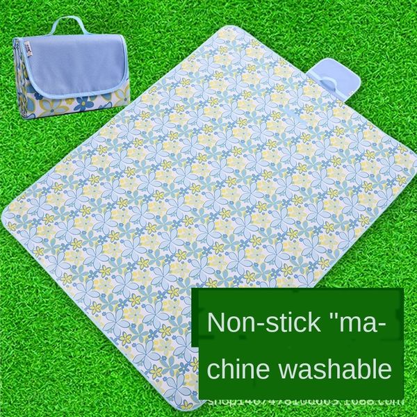 

washable picnic outdoor portable beach spring outing camping folding oxford cloth meal mat meal mat waterproof oxford cloth